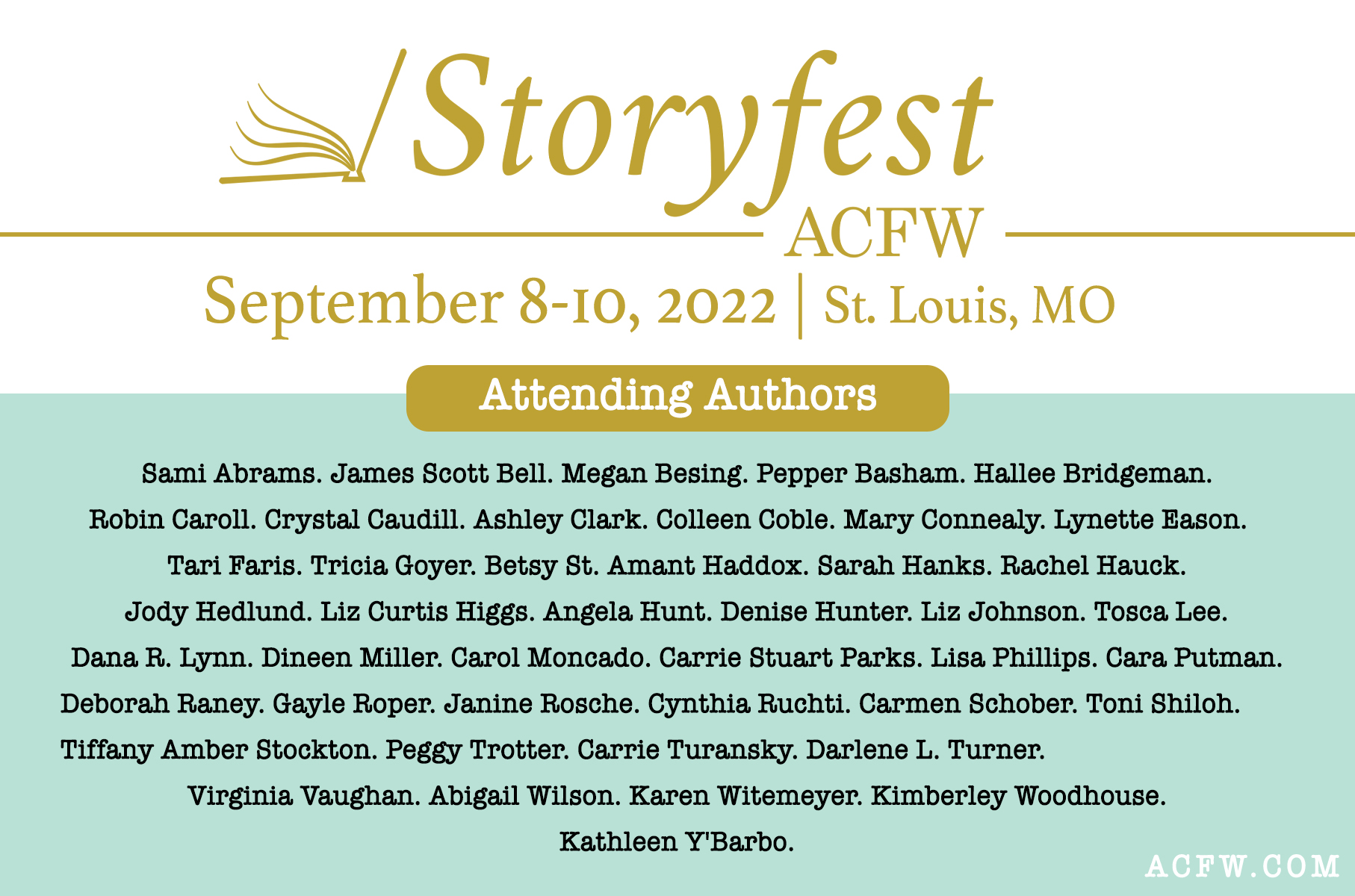 ACFW Storyfest - St. Louis